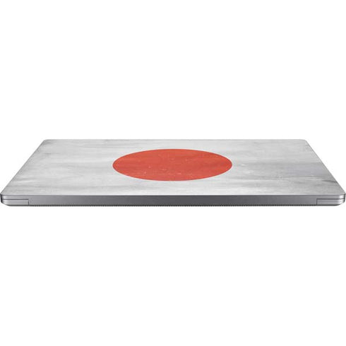 Japanese Flag Distressed Universal Laptop 16in (13 x 9.4in) Skin